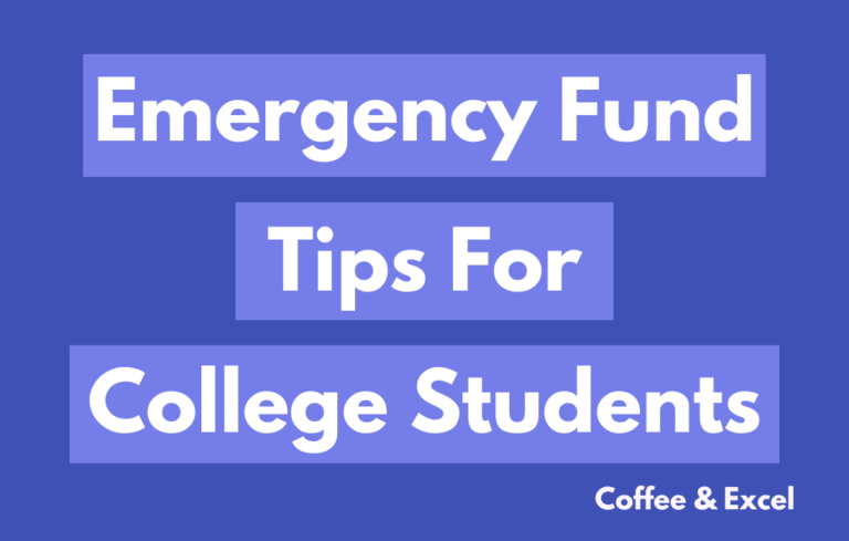 Emergency Fund Tips for College Students: How to Avoid Money Stress and Enjoy Yourself