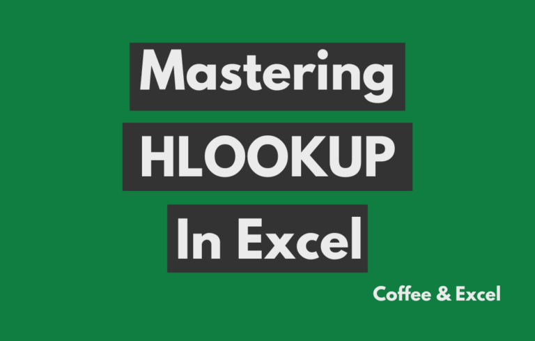 Mastering HLOOKUP in Excel: Your Step-by-Step How To Guide